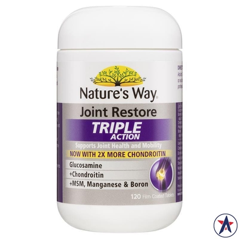 Nature's Way Joint Restore Triple Action 120 Tablets