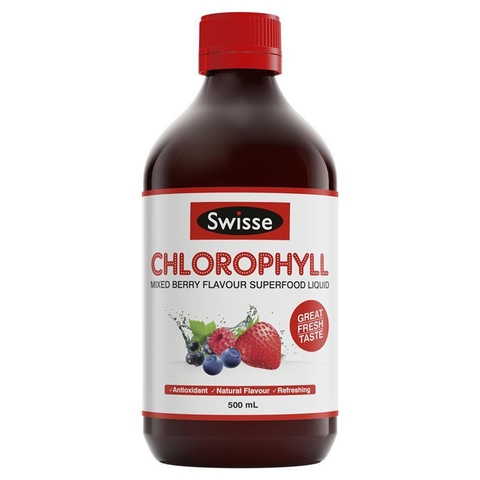 Swisse Chlorophyll Mixed Berry strawberry flavor 500ml