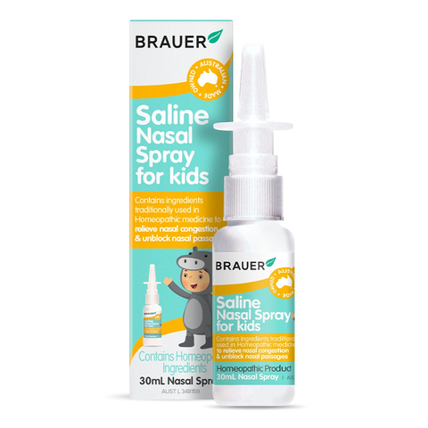 Brauer Saline Nasal Spray for Kids 30ml