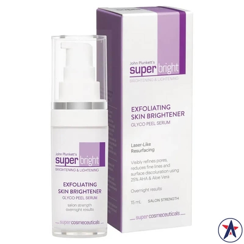 Serum made bright skin and type cancel international planing die John Plunkett's SuperBright Exfoliating Skin Brightener 15mL