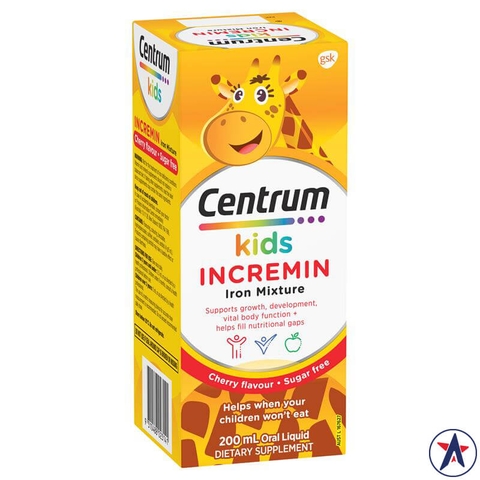 Syrup for anorexic children Centrum Kids Incremin Iron Mixture 200ml