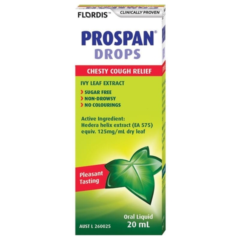 Australian Cough Syrup Prospan Chesty Cough Relief (Ivy Leaf) Drops 20ml