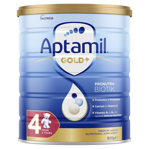 Aptamil Gold+ Australian Milk No. 4 Junior 900g for children over 3 years old
