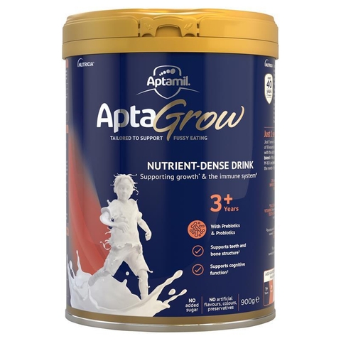 Australian Aptamil AptaGrow 3+ milk 900g for children over 3 years old