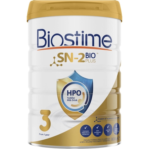 Biostime SN-2 Bio Plus HPO Milk No. 3 (800g) for children over 1 year old