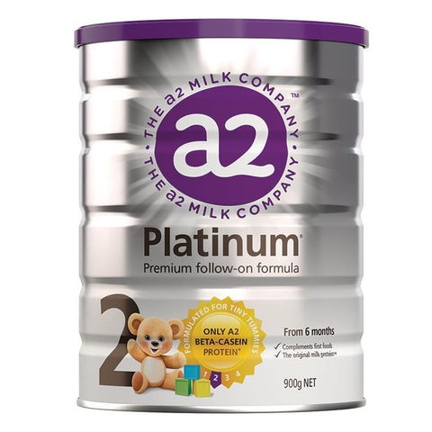 A2 Platinum Milk No. 2 Follow On Formula 900g for children from 6-12 months