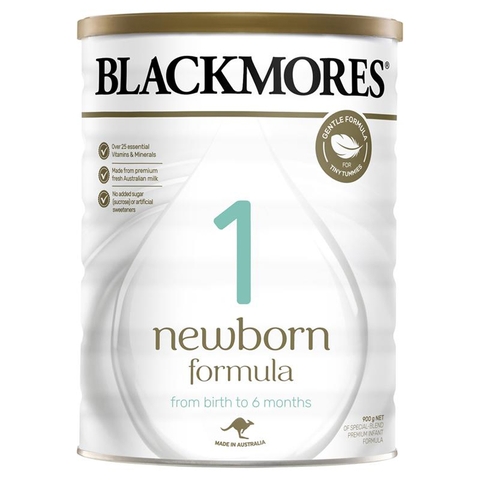 Blackmores No. 1 Newborn milk 900g for children from 0-6 months