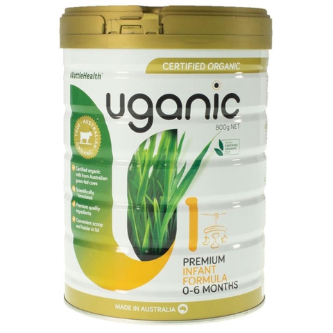 Uganic Organic Milk No. 1 Infant 800g for children from 0 to 6 months