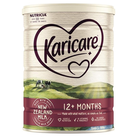 Karicare Plus Milk No. 3 Toddler 900g for children from 1 to 3 years old