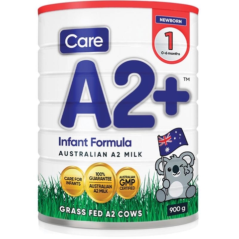 Care A2+ Milk No. 1 Infant 900g for children from 0 to 6 months
