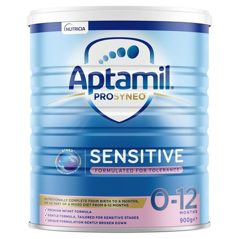 Australian Aptamil Prosyneo Sensitive Infant Milk 900g (0-12 months)