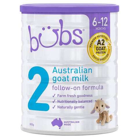 Bubs Australian Goat Milk No. 2 (800g) (6-12 months)