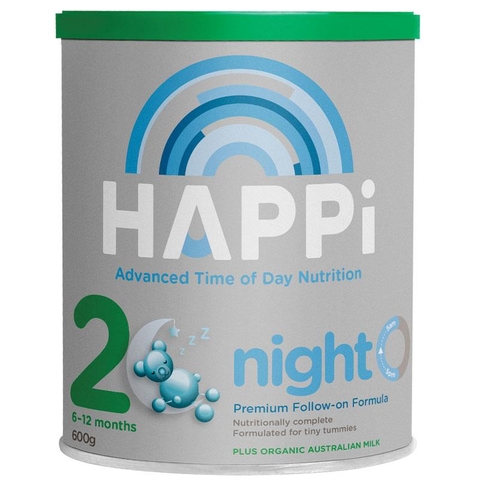 HAPPi Milk No. 2 Night Follow On 600g (6-12 months)