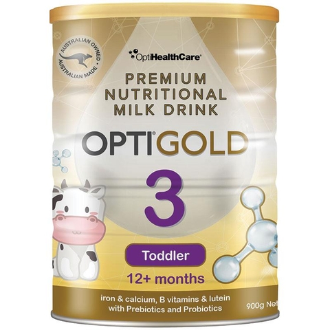 Opti Gold No. 3 Premium Toddler Milk 900g for children from 1-3 years old
