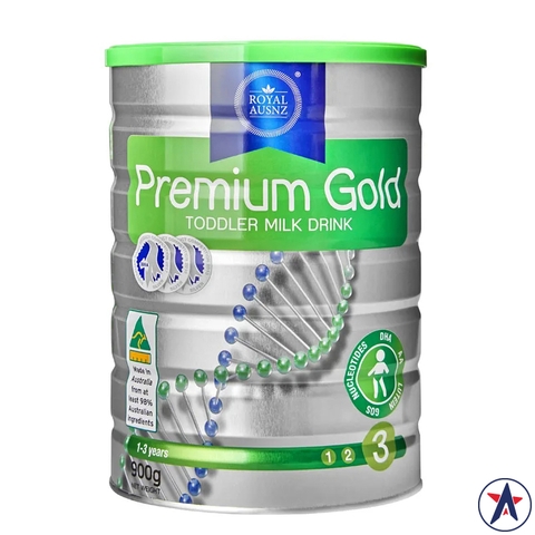 Royal AUSNZ Premium Gold Toddler Milk No. 3 900g (1 - 3 years old)