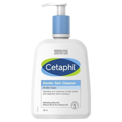 Cetaphil 500ml Gentle Skin Cleanser from Australia