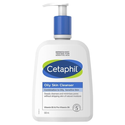 Cetaphil Oily Skin Cleanser for oily and acne-prone skin 500ml