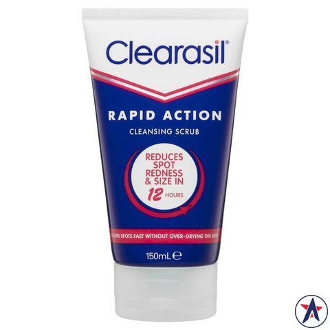 Clearasil Rapid Action Cleansing Scrub 150ml