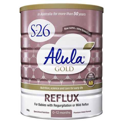 S26 Gold Alula Anti Reflux For Regurgitation Milk 900g