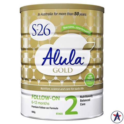 S26 Gold Milk No. 2 Alula Progress Follow On 900g (6-12 months)