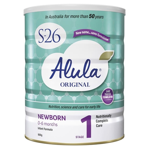 S26 Original Milk No. 1 Alula Newborn Infant 900g (0-6 months)