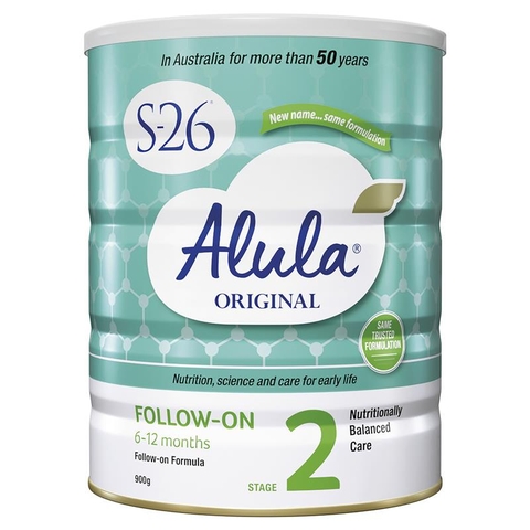 S26 Original Milk No. 2 Alula Progress Follow On 900g (6-12 months)