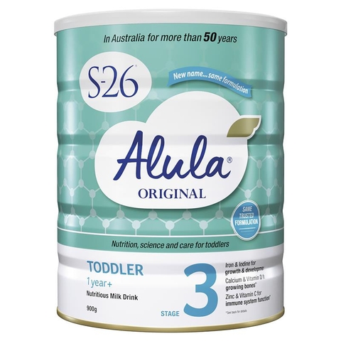 S26 Original Milk No. 3 Alula Toddler 900g (1-3 years old)