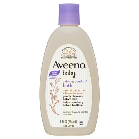 Aveeno Baby Calming Comfort Bath Lavender & Vanilla shower gel 236ml