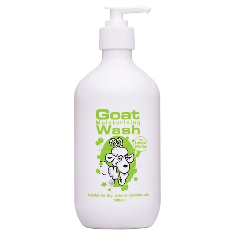 Goat Body Wash & Lemon Myrtle Essential Oil 500ml
