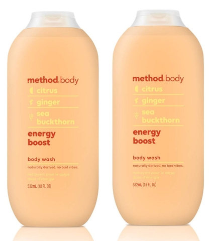 Australian Method Body Wash Energy Boost shower gel 532ml