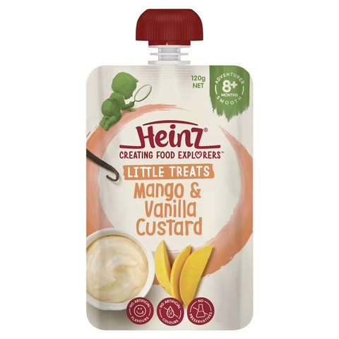 Heinz Mango Vanilla Custard Pouch 120g