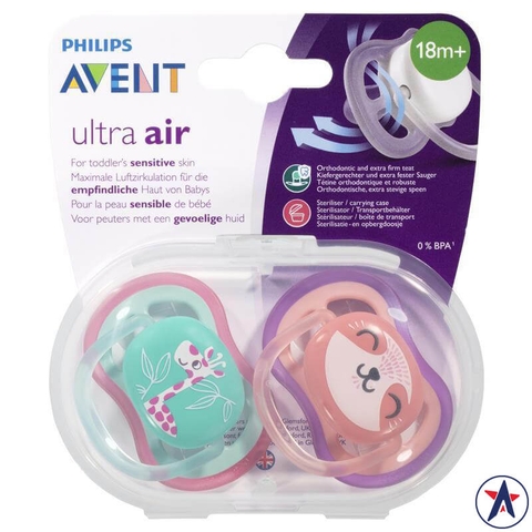 Avent Ultra Air Soother pacifier for babies over 18 months