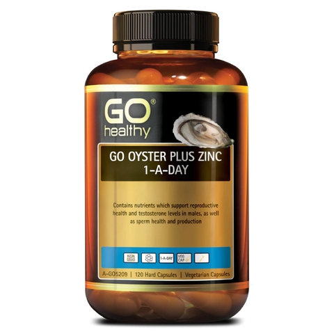 Go Oyster Plus Zinc GO Healthy oyster essence 120 tablets