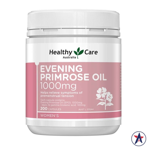 Evening Primrose Essential Oil Healthy Care Evening Primrose Oil 1000mg 200 capsules