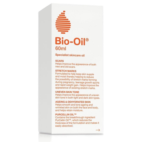 Bio Oil 60ml essential oil helps fade scars & reduce stretch marks