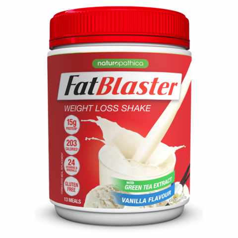 FatBlaster Vanilla Australian Naturopathica weight loss support 430g