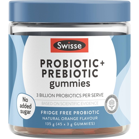 Digestive enzyme supplement Swisse Probiotic+ Prebiotic Gummies 45 tablets