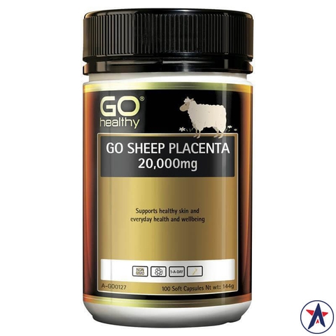 Go Healthy Sheep Placenta 20000mg 100 tablets