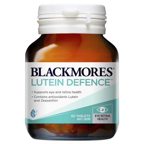 Blackmores Lutein Defense eye supplements 60 tablets