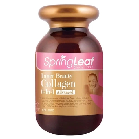 Spring Leaf Inner Beauty 6-In-1 Collagen Pills 180 pills
