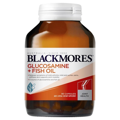 Blackmores Glucosamine Fish Oil Australian bone and joint supplement 90 tablets