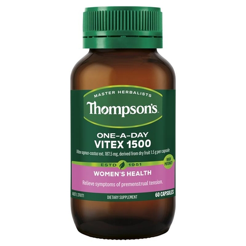 Thompson's One-A-Day Vitex 1500mg hormone regulator 60 tablets