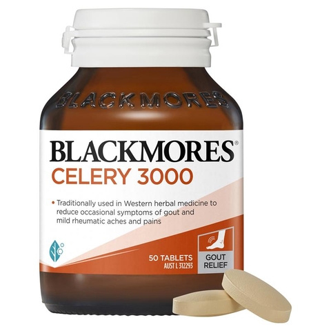 Blackmores Celery 3000mg helps prevent & treat Gout 50 tablets