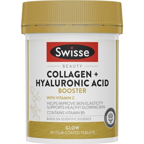 Swisse Beauty Collagen Hyaluronic Acid Booster pills 80 pills