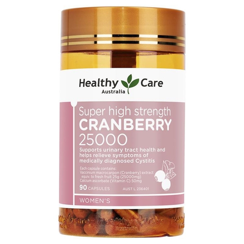 Cranberry Healthy Care Super High Strength 25000mg 90 tablets