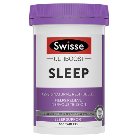 Swisse Sleep Ultiboost supports good sleep 100 capsules