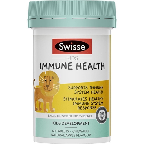Swisse Kids Immune Health strengthens your baby's immunity 60 tablets