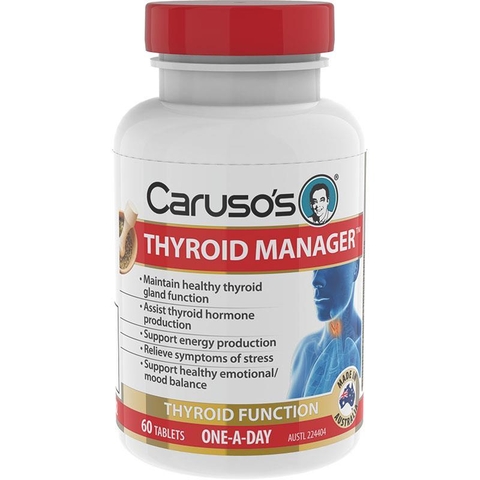 Caruso's Thyroid Manager thyroid support 60 tablets