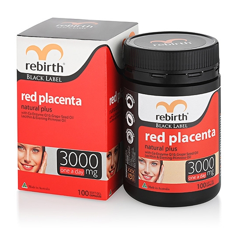 Red sheep placenta pills Rebirth Red Placenta 3000mg 100 pills