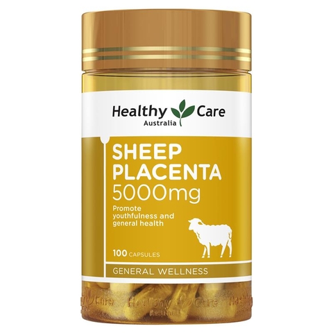 Australian Sheep Placenta Healthy Care Sheep Placenta 5000mg 100 tablets